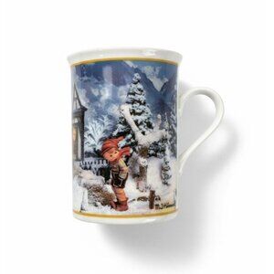 M.I. Hummel Fine Porcelain Collector Mug "Ride Into Christmas" November Edition